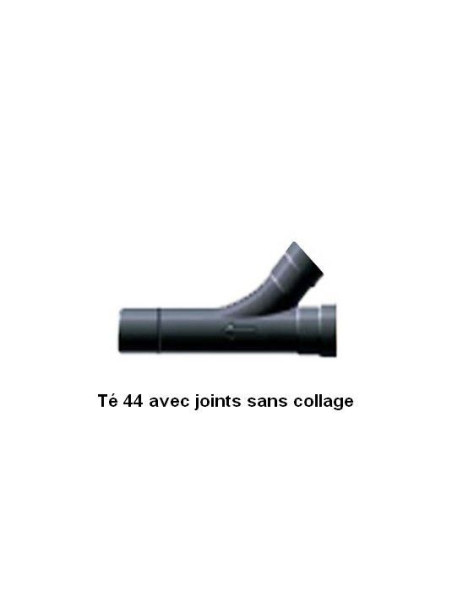Te 45 diam 44 à joint aspiration centralisée Aldes