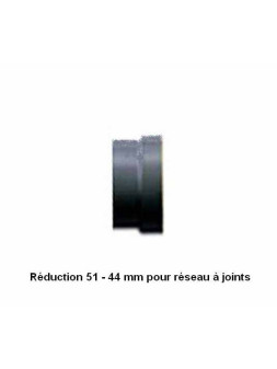 Réducteur 51 - 44 mm pour réseau aspiration à joints