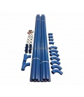 Kit réseau PVC 20 m tubes diamètre 50 mm