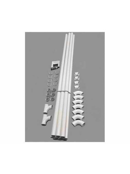 KIT RESEAU PVC 14 M DIAM 51