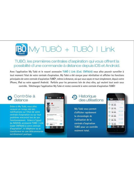 Accessoire Tubo link pour centrale Aertecnica