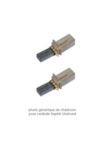 BALAIS CHARBONS pour centrale SAPHIR 180 - 250 et 700 d'UNELVENT 