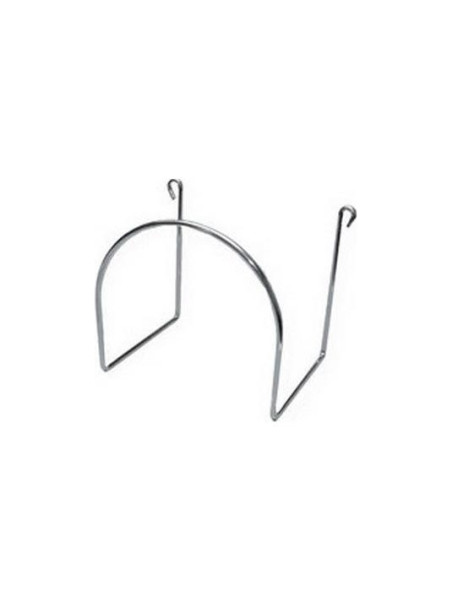 Support métal pour tuyau flexible aspirateur