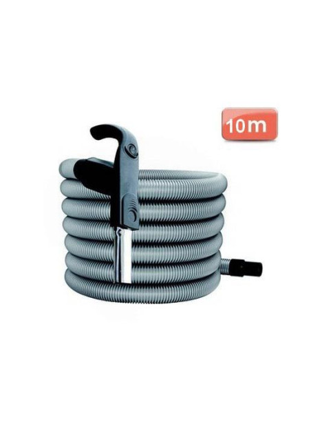 Flexible pour aspirateur centralisé 10 m Inter On Off premium