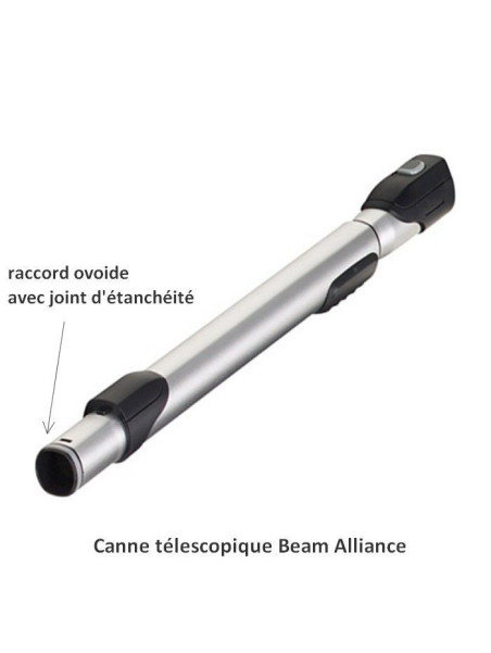 Canne télescopique métal aspirateur Beam Alliance