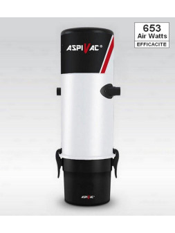 Aspirateur centralisé ASPIVAC 310 - efficacité 653 Airwatts