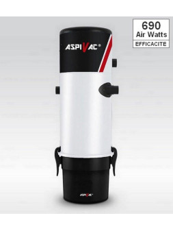 Puissante centrale d'aspiration ASPIVAC AS411 - 690 Airwatts