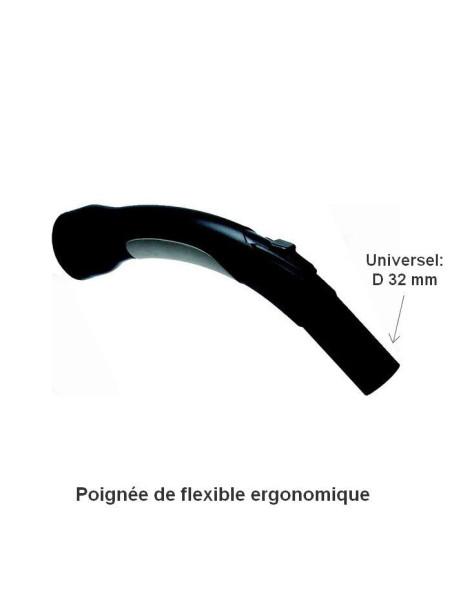 Poignée Aertecnica pour flexible aspiration