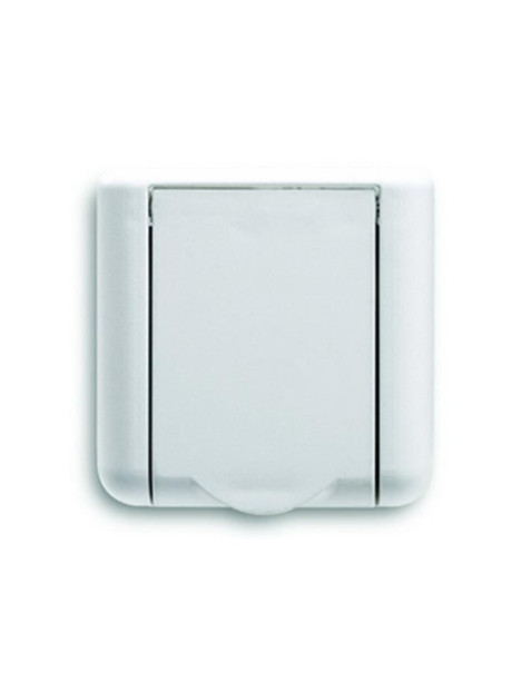 Prise aspiration Square blanche PA600 dimensions 80 x 80 mm