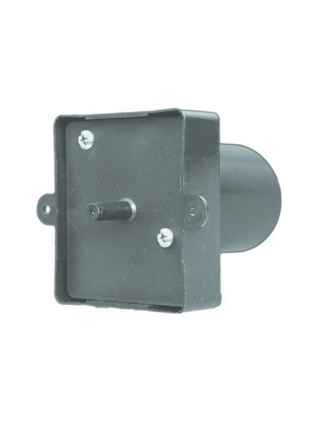 Contre prise droite de prise aspiration sol inox