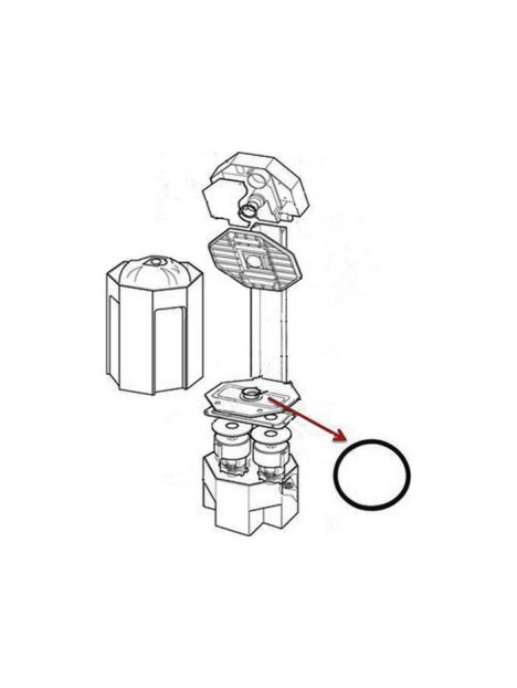 Joint torique pour capot moteur et embase de cuve AXPIR