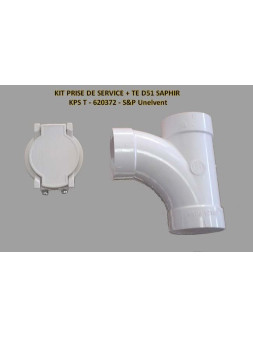Kit prise service + Te D51 -KPS T - 620372 Saphir Unelvent