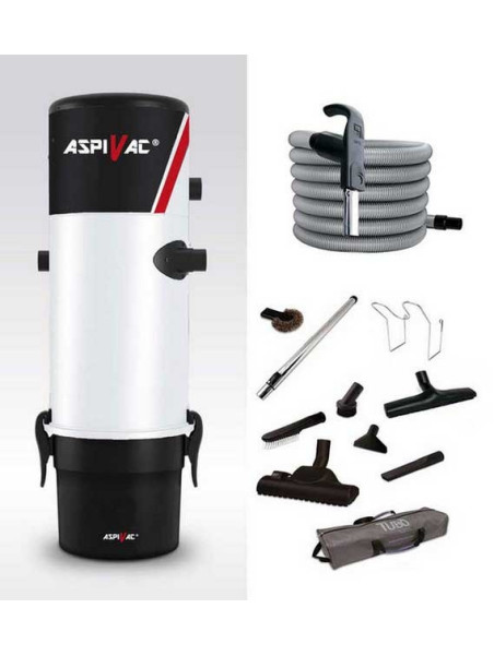PACK CENTRALE ASPIVAC 411 FLEXIBLE 9 M VARIATEUR