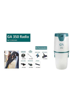 Centrale d'aspiration kit GA 350 Radio