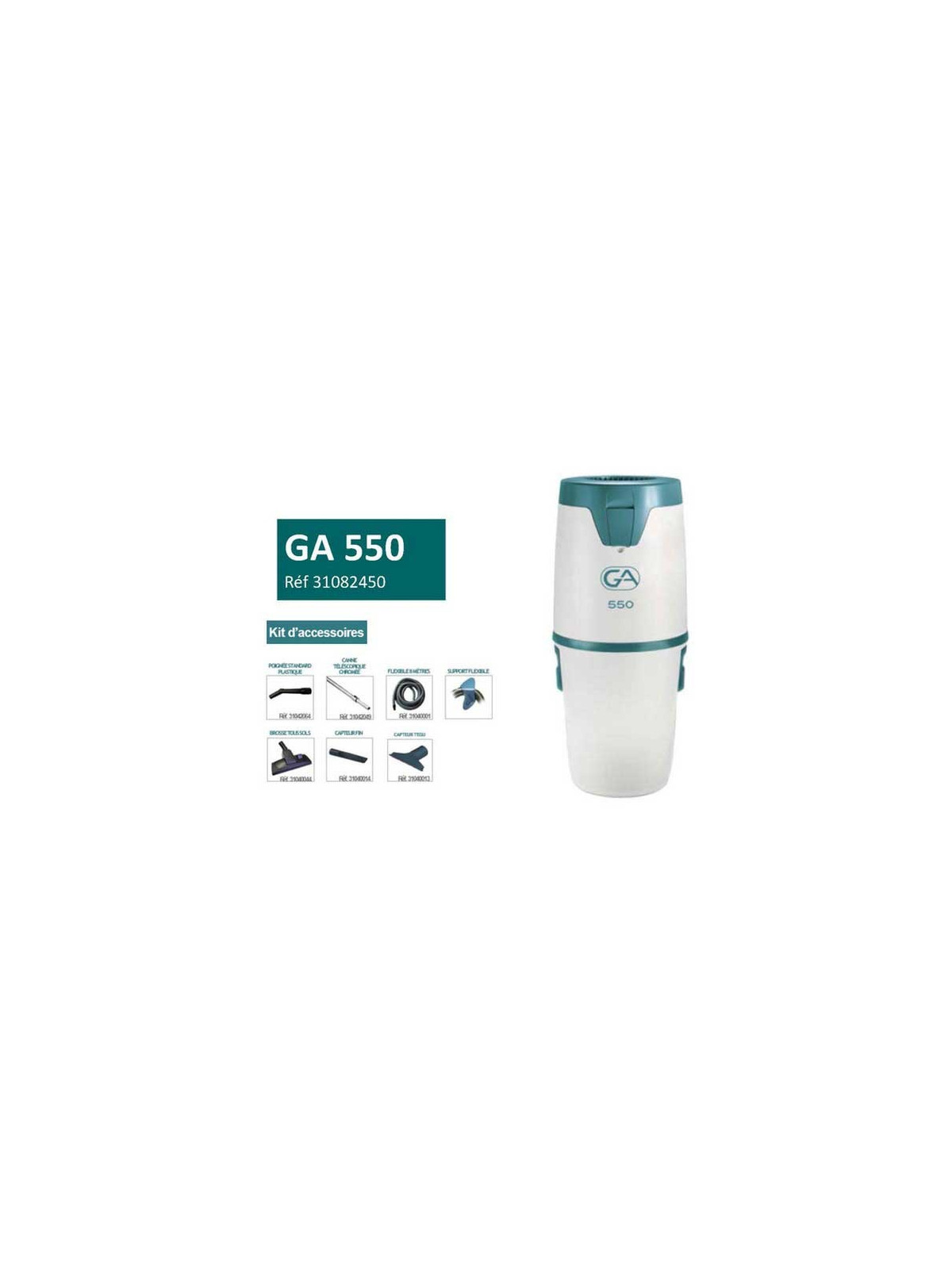 Kit centrale aspiration GA 550