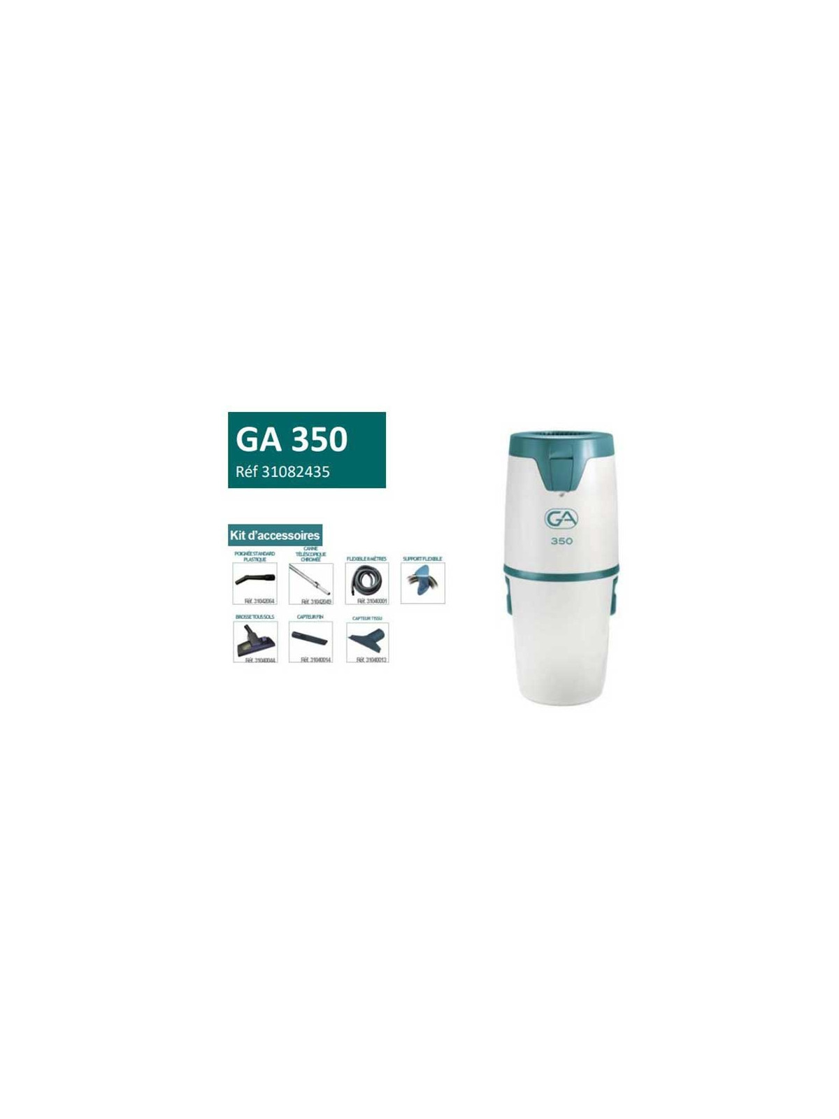 Kit centrale aspiration GA 350