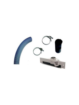 Kit plinthe ramasse miettes inox 620352 Saphir S&P Unelvent