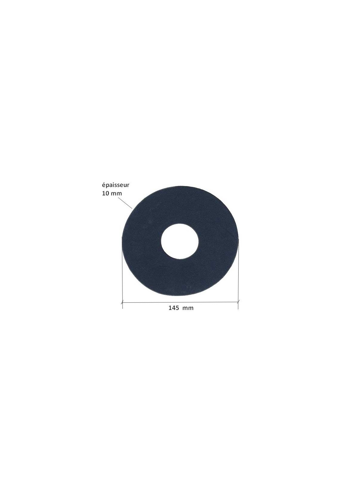 Joint moteur aspirateur central - turbine D145 - en mousse