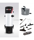 Pack centrale ASPIVAC 310 avec flexible variateur et set nettoyage