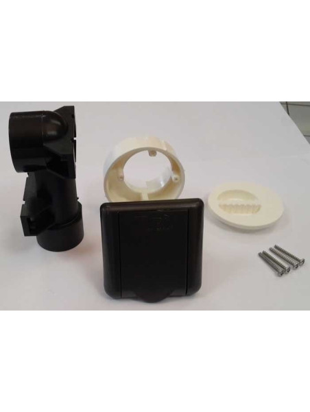 KIT PRISE SQUARE GRIS FONCE BRILLANT D40/50