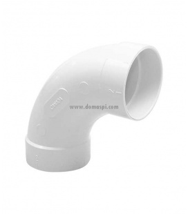 COUDE 90 LONG PVC DIAM 51 FF