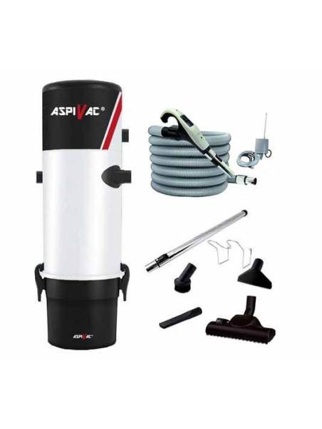 PACK CENTRALE ASPIVAC 310 FLEXIBLE 9 M RADIO
